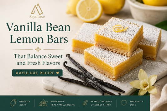 Vanilla Bean Lemon Bars That Balance Sweet and Fresh Flavors recipe