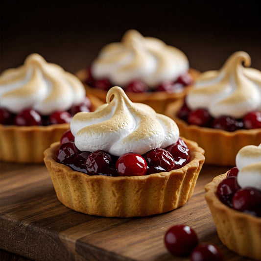 Cranberry Meringue Tartlets Recipe – Sweet, Tangy & Elegant Dessert