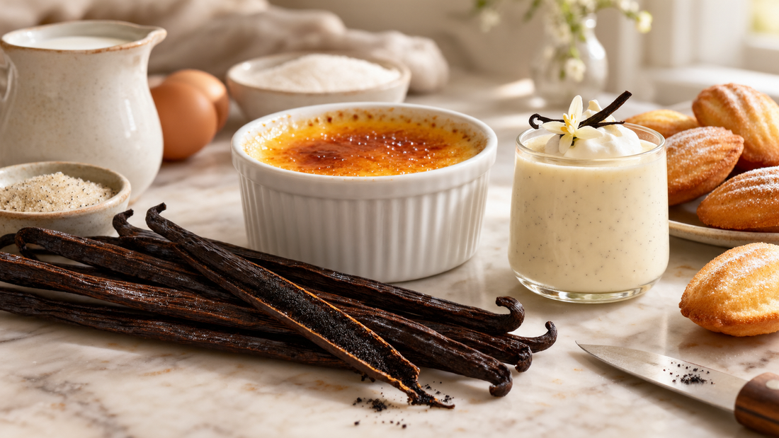 Want French-Style Desserts at Home? Start With Your Vanilla
