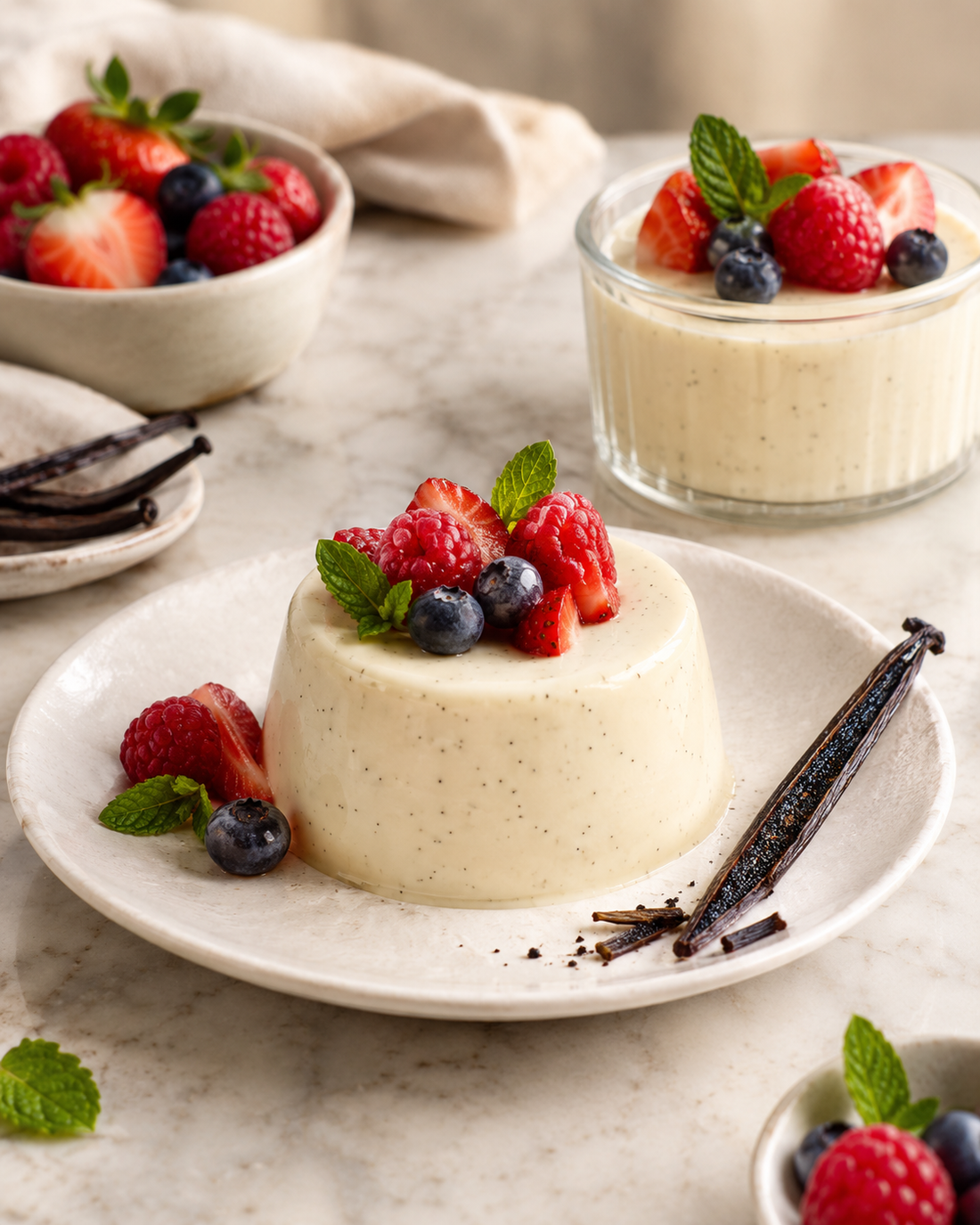 The Silkiest Panna Cotta Starts With Real Vanilla