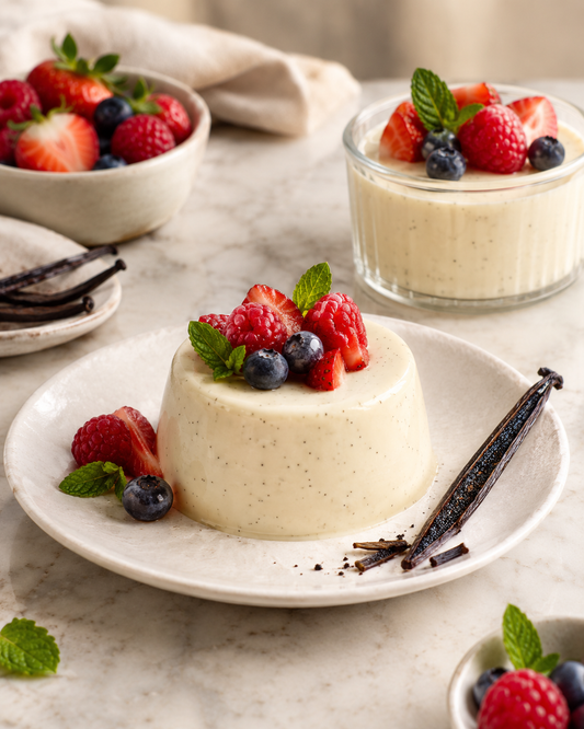 The Silkiest Panna Cotta Starts With Real Vanilla