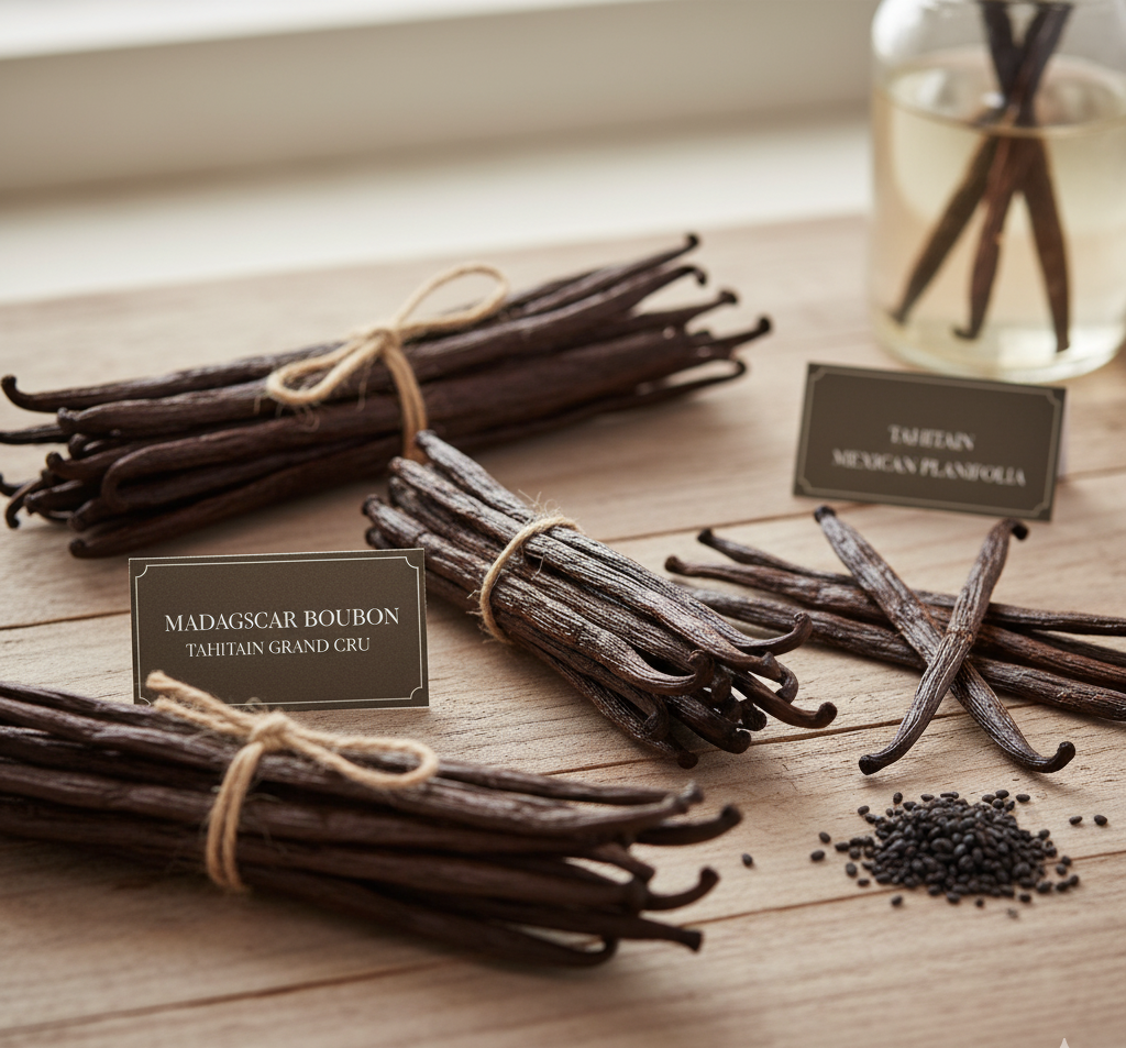 Vanilla Beans Explained: Types, Grades, and How to Buy the Best Gourmet, Organic, or Bulk Vanilla Beans Online.