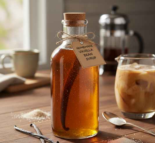 How to Make Vanilla Bean Syrup at Home | Simple Recipe Guide
