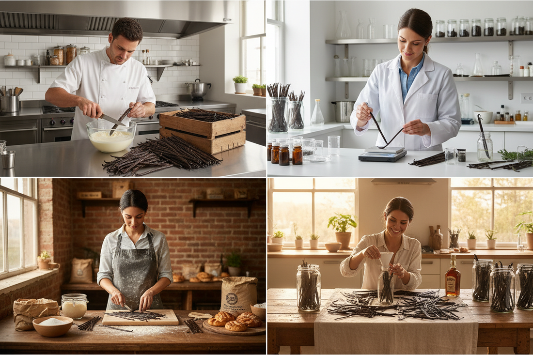 Bulk Vanilla Beans: Wholesale Quality for Culinary, Wellness & Business Use