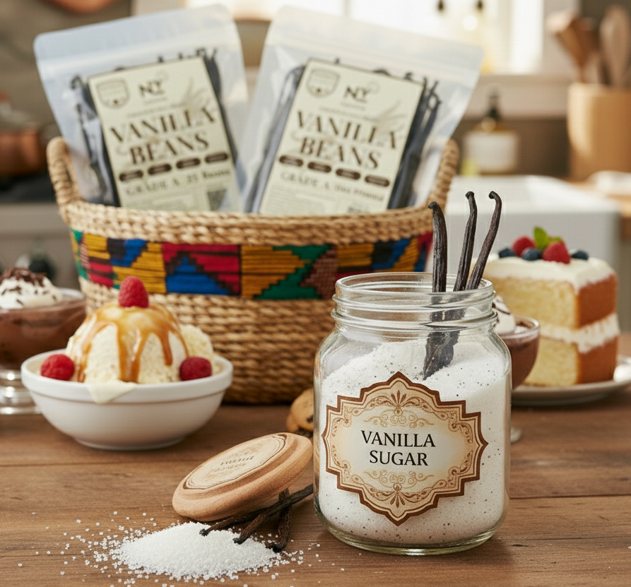 How to use Vanilla Beans at Home:infussion,Extracts,Sugar & More