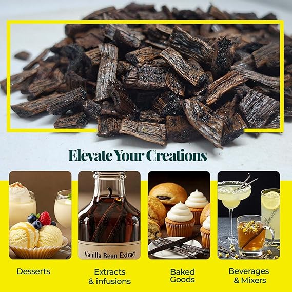 Grade B vanilla bean cuts for extracts baking desserts beverages high vanillin bulk supplier premium natural vanilla pieces